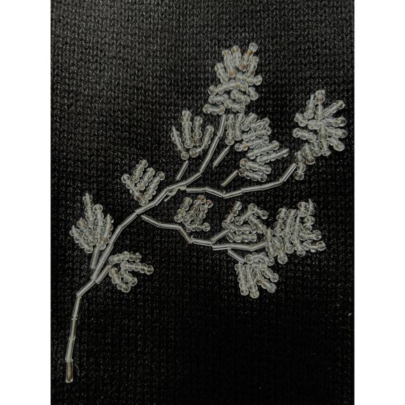 B.P. Design Beaded Embroidered Tunic Length Pullover Sweater Women’s Size Small - Picture 4 of 10